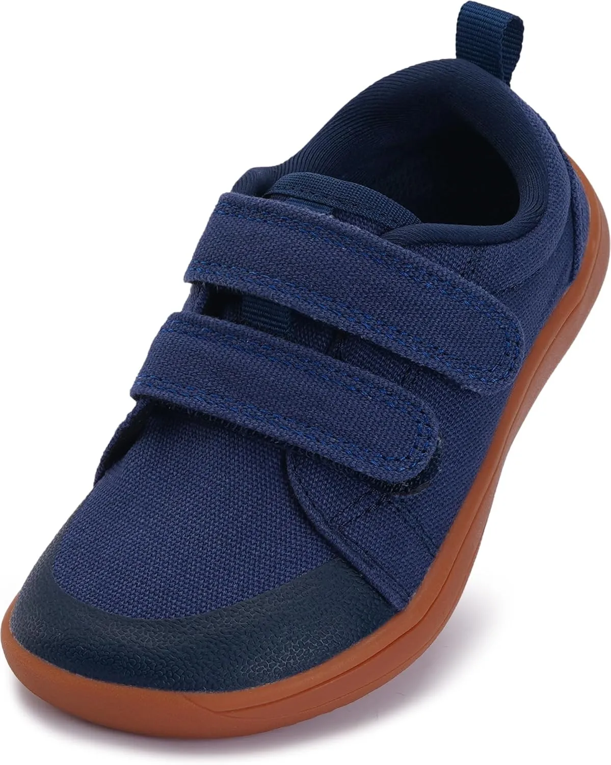 WHITIN Toddler/Boys/Girls Barefoot Shoes | Kids Wide Width Minimalist Sneakers | Classic Canvas | Supports Natural Foot Growth
