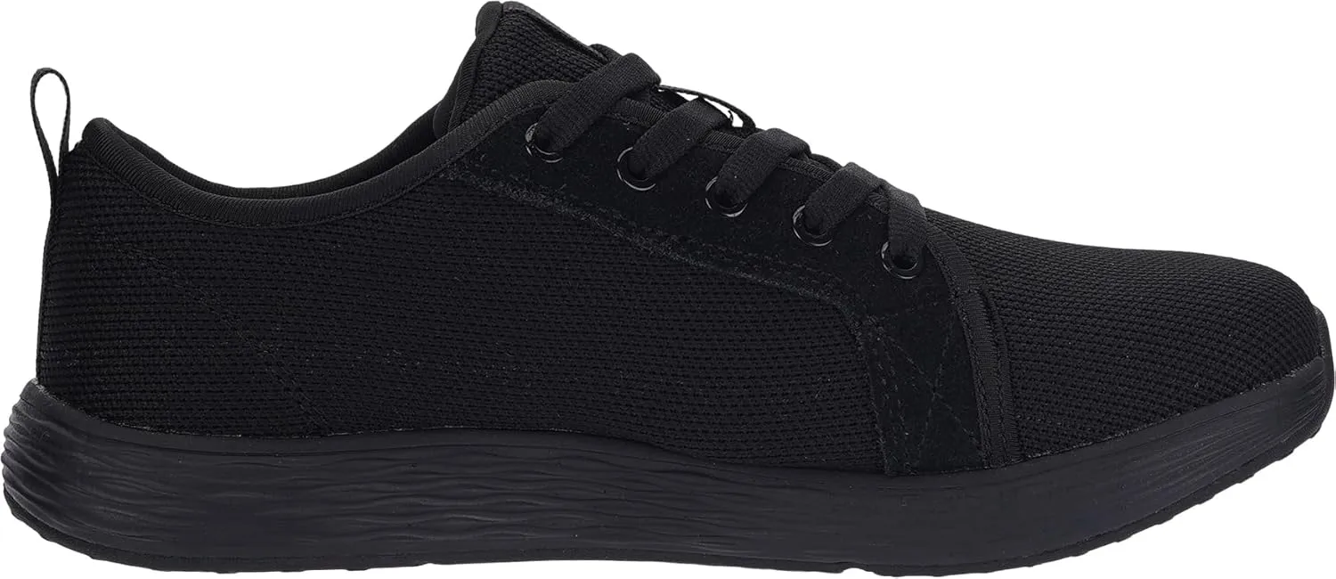 WHITIN Women's Wide Toe Box Shoes with Soft Smooth Inner | Wide Width Fashion Diabetic Sneakers | Zero Drop Sole