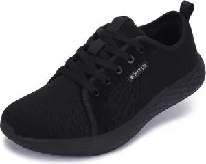 WHITIN Women's Wide Toe Box Shoes with Soft Smooth Inner | Wide Width Fashion Diabetic Sneakers | Zero Drop Sole