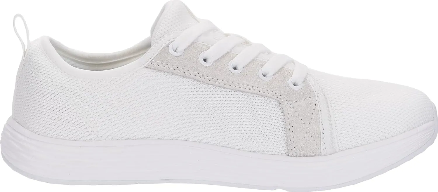 WHITIN Women's Wide Toe Box Shoes with Soft Smooth Inner | Wide Width Fashion Diabetic Sneakers | Zero Drop Sole