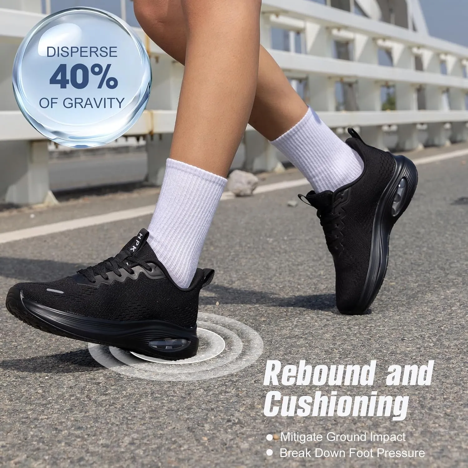 Wide Toe Box Shoes Women Air Cushion Running Shoes Extra Wide Width Sneakers Ultra Light Tennis Arch Support Walking Diabetic Plantar Fasciitis Athletic