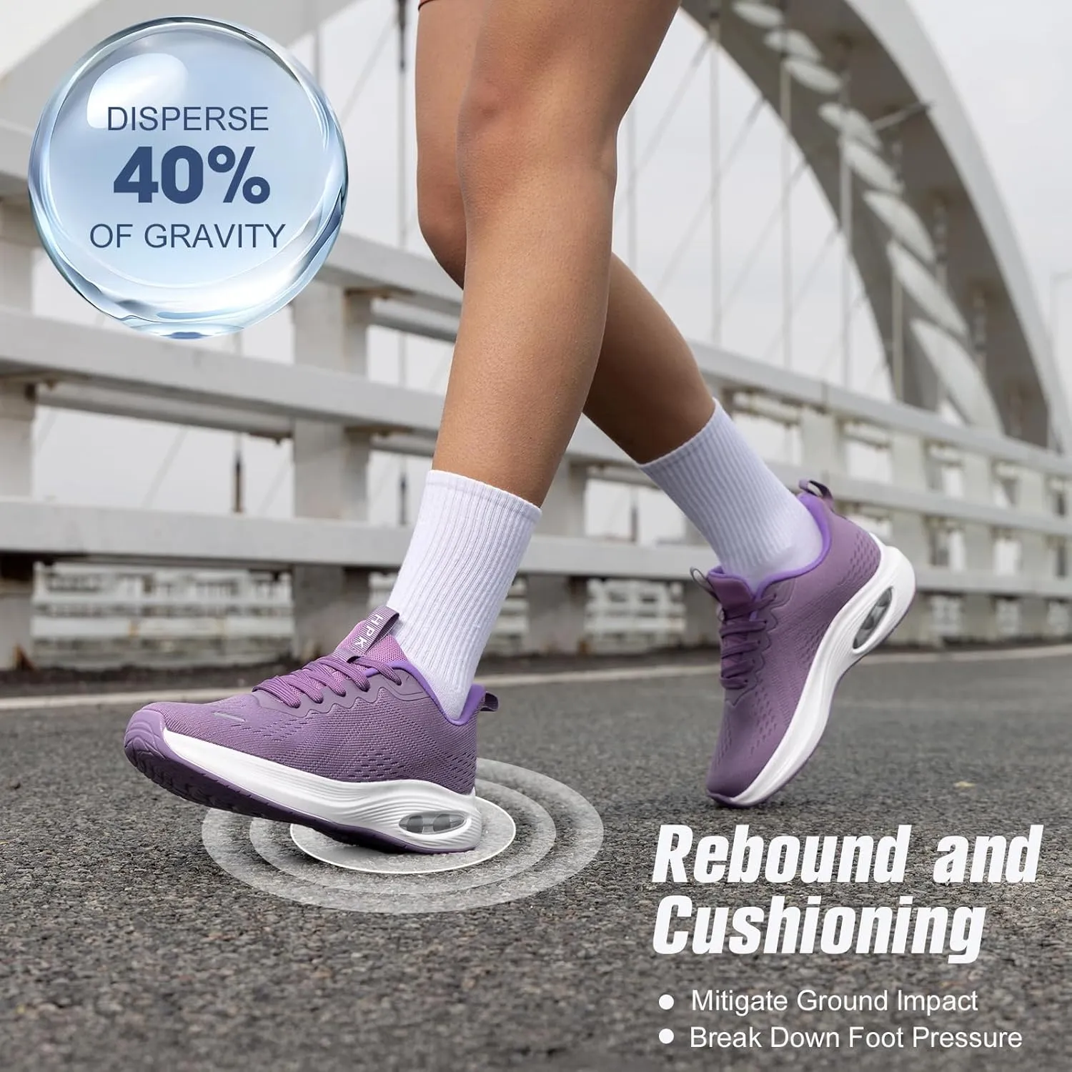 Wide Toe Box Shoes Women Air Cushion Running Shoes Extra Wide Width Sneakers Ultra Light Tennis Arch Support Walking Diabetic Plantar Fasciitis Athletic