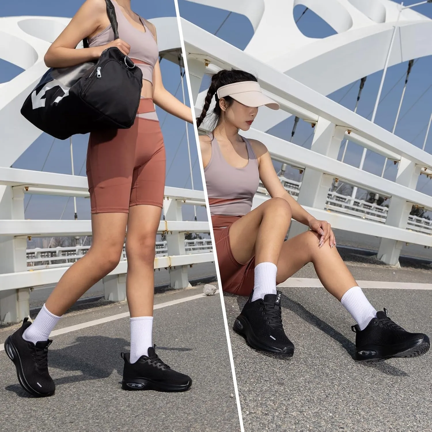 Wide Toe Box Shoes Women Air Cushion Running Shoes Extra Wide Width Sneakers Ultra Light Tennis Arch Support Walking Diabetic Plantar Fasciitis Athletic