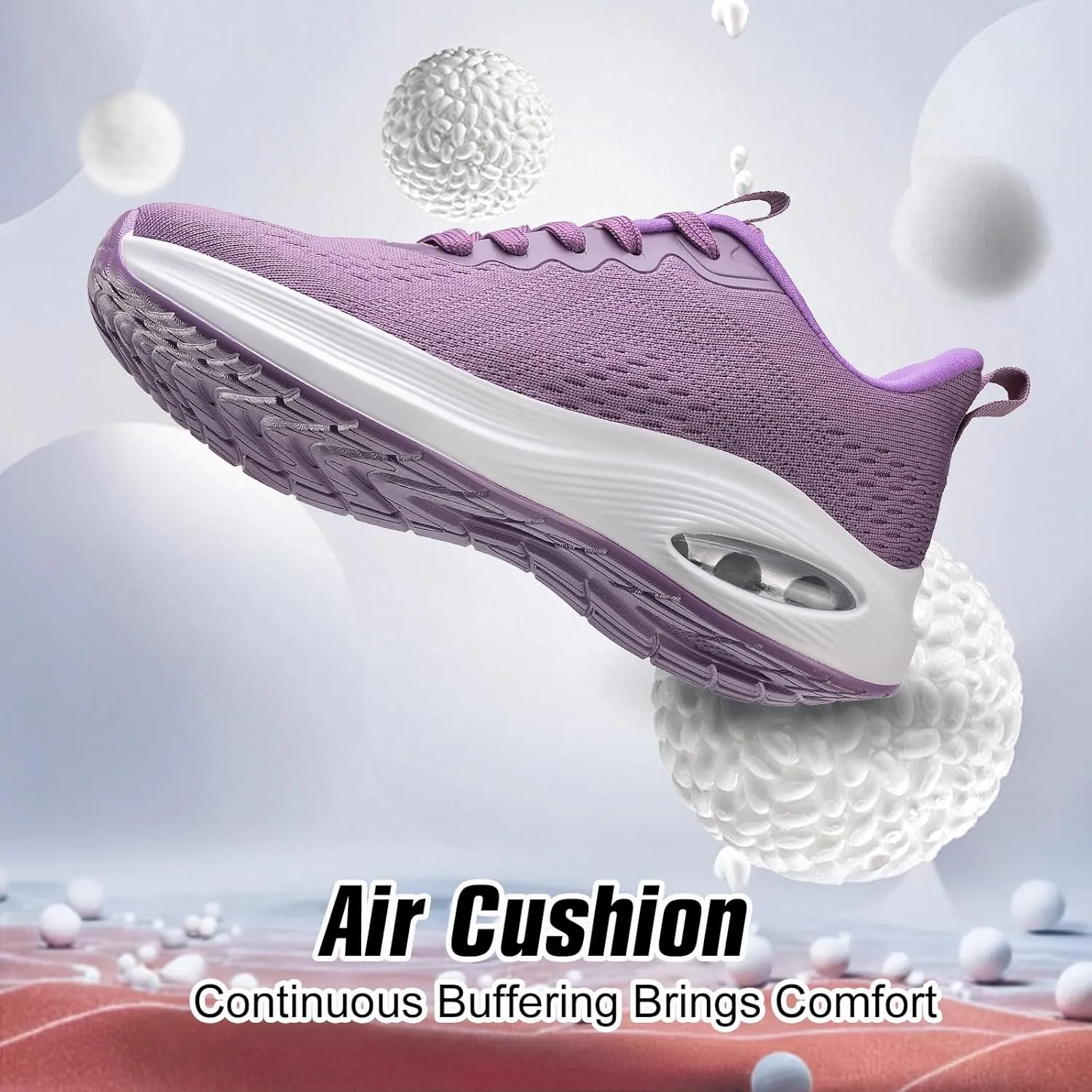Wide Toe Box Shoes Women Air Cushion Running Shoes Extra Wide Width Sneakers Ultra Light Tennis Arch Support Walking Diabetic Plantar Fasciitis Athletic