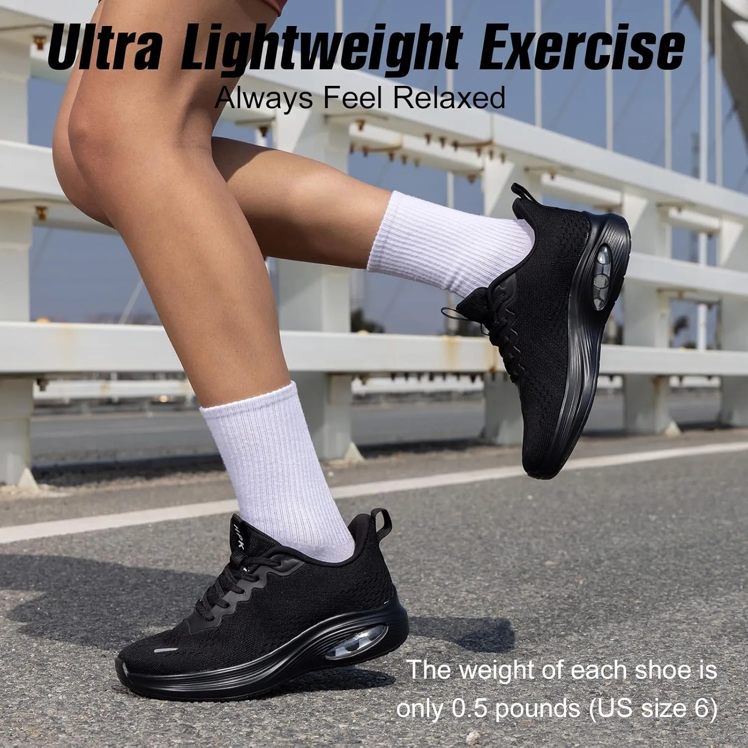 Wide Toe Box Shoes Women Air Cushion Running Shoes Extra Wide Width Sneakers Ultra Light Tennis Arch Support Walking Diabetic Plantar Fasciitis Athletic