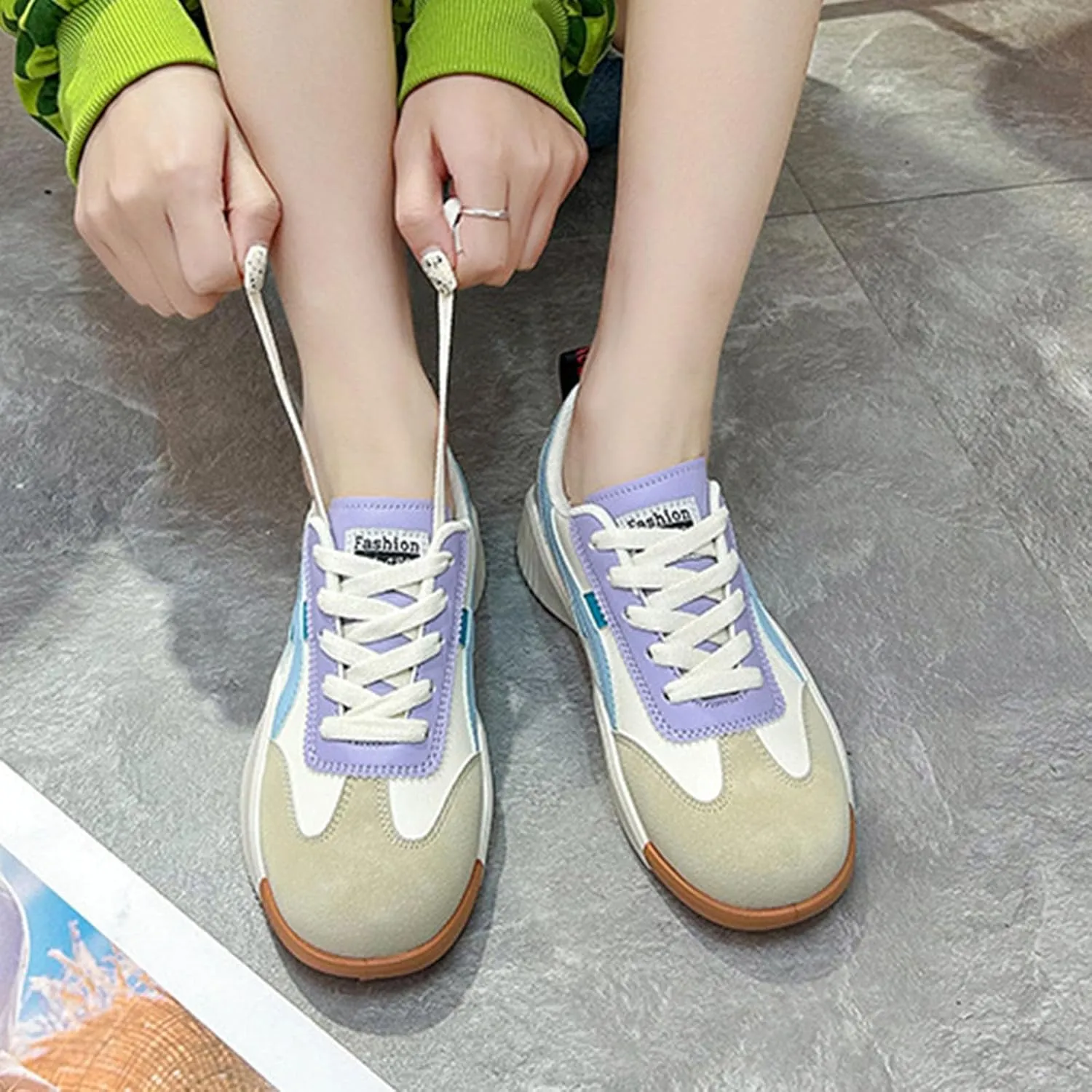 Women Sneakers, Kulavo Orthopedic Sneakers, Arch Support Relieve Foot Pain, for Walking, Sports, Gym