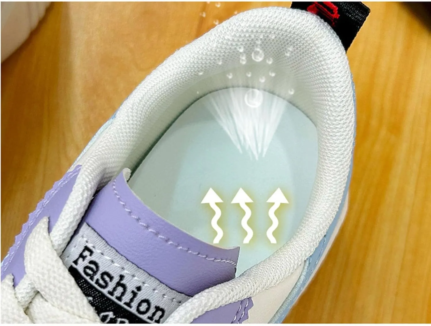 Women Sneakers, Kulavo Orthopedic Sneakers, Arch Support Relieve Foot Pain, for Walking, Sports, Gym