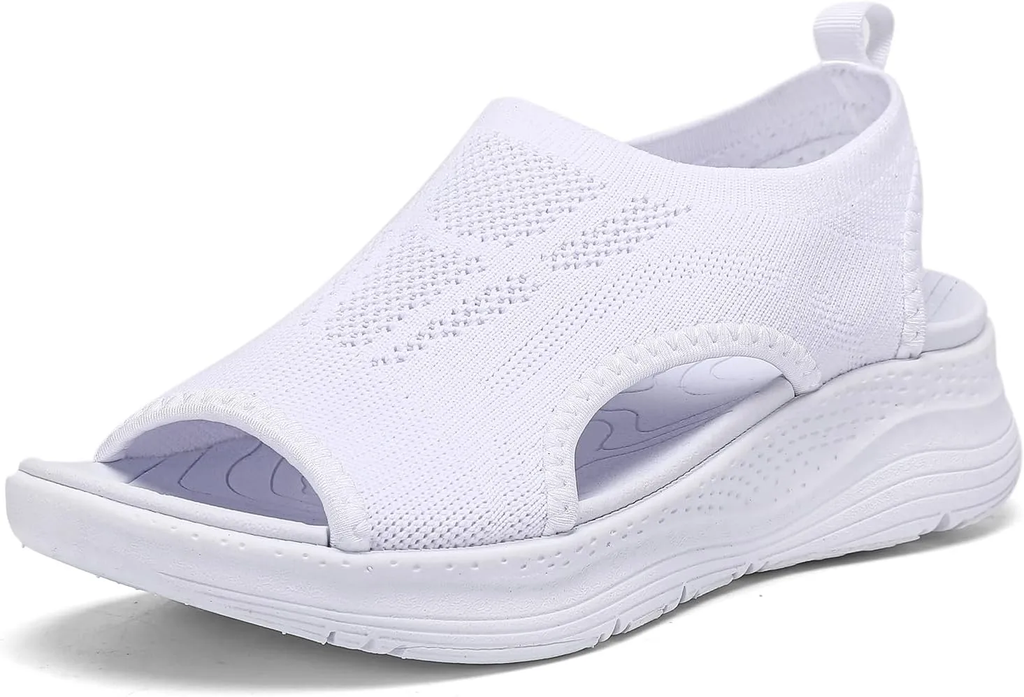 Women Walking Sandals Arch Support Orthotic Comfortable Plantar Fasciitis Non-slip Casual Open Toe Sport Sandals for Athletic Summer Beach