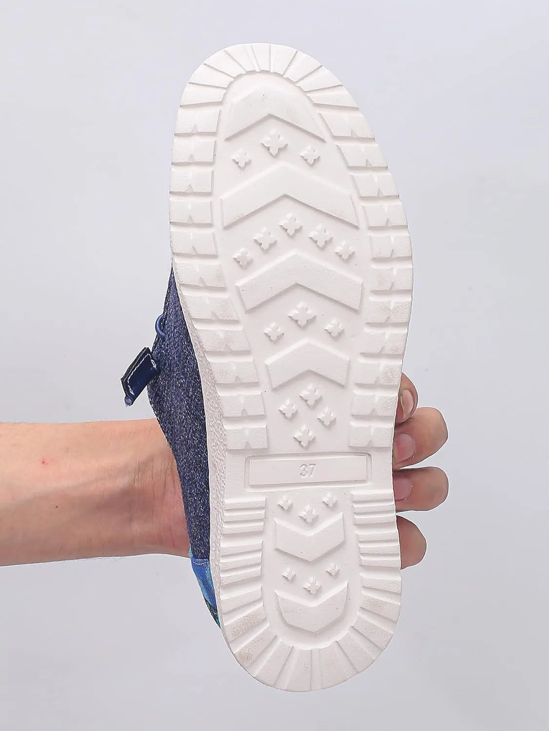 Women's Aztec Print Slip-On Loafers - Elastic Lace Comfort Shoes, Lightweight Foam Sole, Orthotic Support for Daily Wear, Trendy Casual Sneakers (US 6-11)