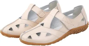 Women's Casual Slingback Sandals with Cut-Out Design Summer Closed Slip On Sandal Footwear for Everyday Comfort Style