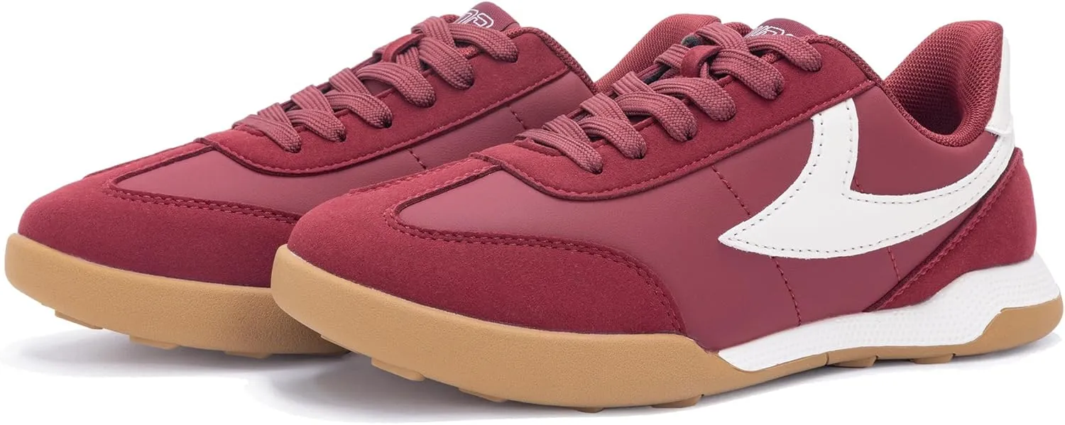 Womens Fashion Sneakers Classic Retro Shoes Casual Comfort Tennis Running Walking Athletic Footwear