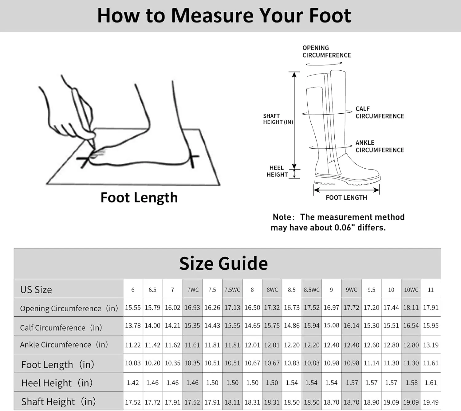 Women's Flat Low Heel Knee High Boot Fashion Extra Wide Calf Boots Side Zip Stretch Winter Booties