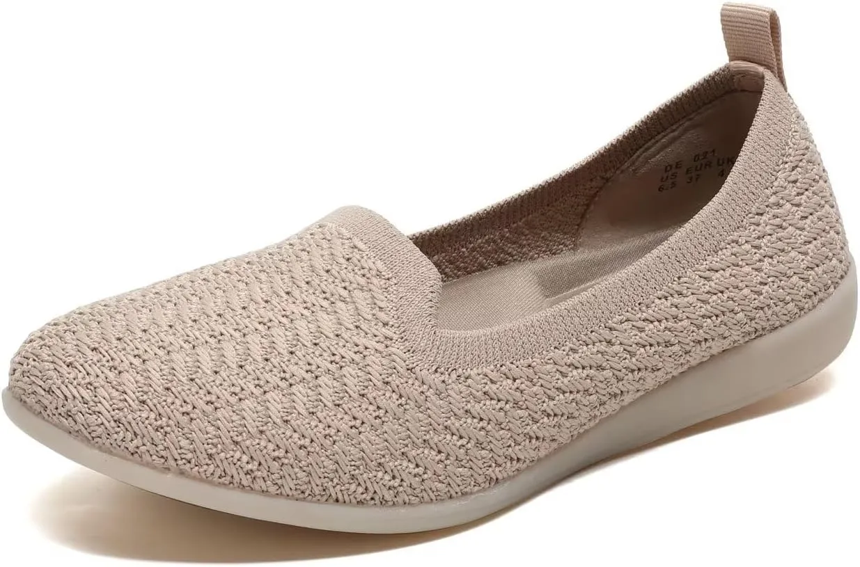 Women's Loafer Flats Round Toe Dressy Shoes Comfort Walking Slip-on Work Penny Office Driving Shoes