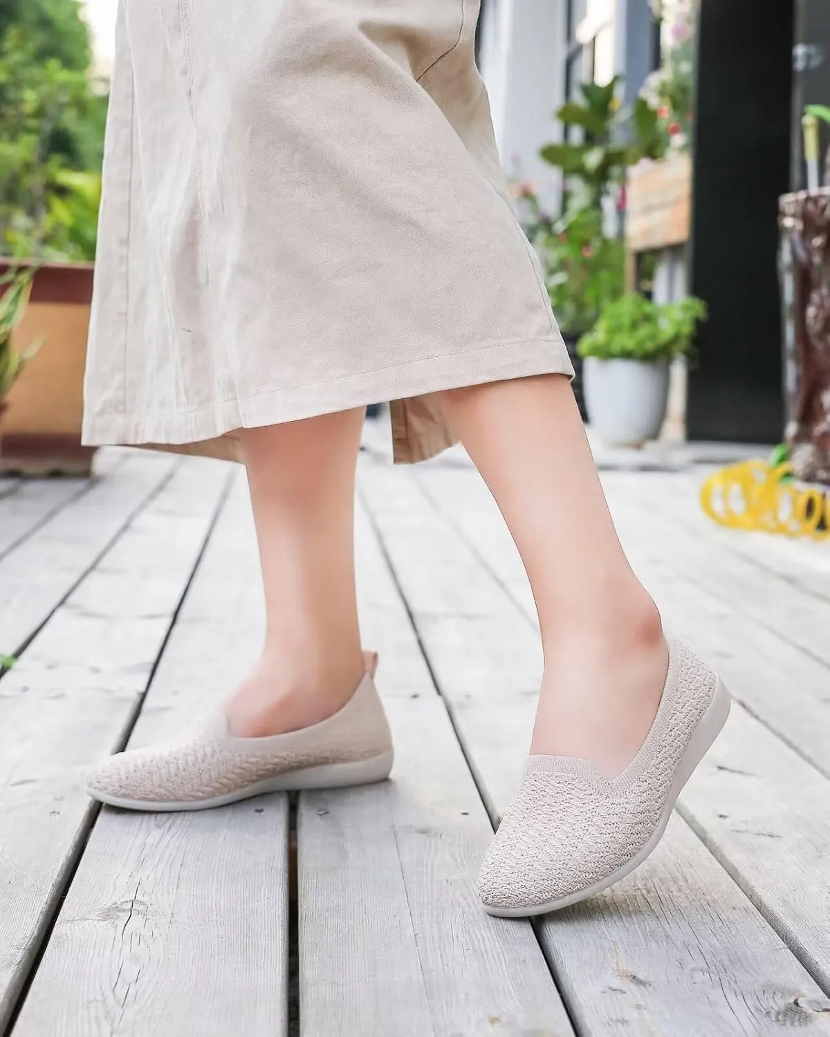 Women's Loafer Flats Round Toe Dressy Shoes Comfort Walking Slip-on Work Penny Office Driving Shoes