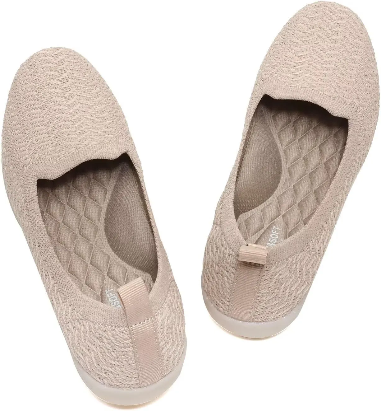 Women's Loafer Flats Round Toe Dressy Shoes Comfort Walking Slip-on Work Penny Office Driving Shoes