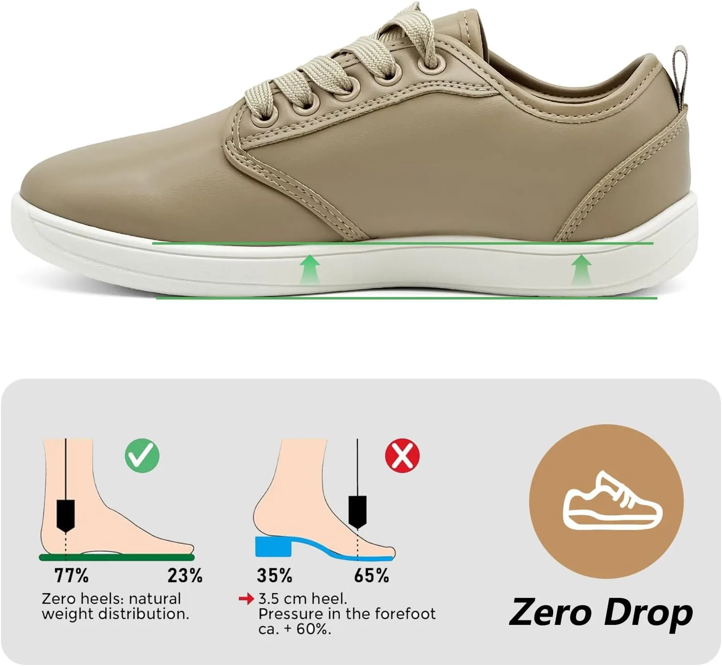 Womens Mens Barefoot Wide Toe Box Shoes, Walking Shoes Zero Drop Sneakers for Men Minimalist Casual Shoes
