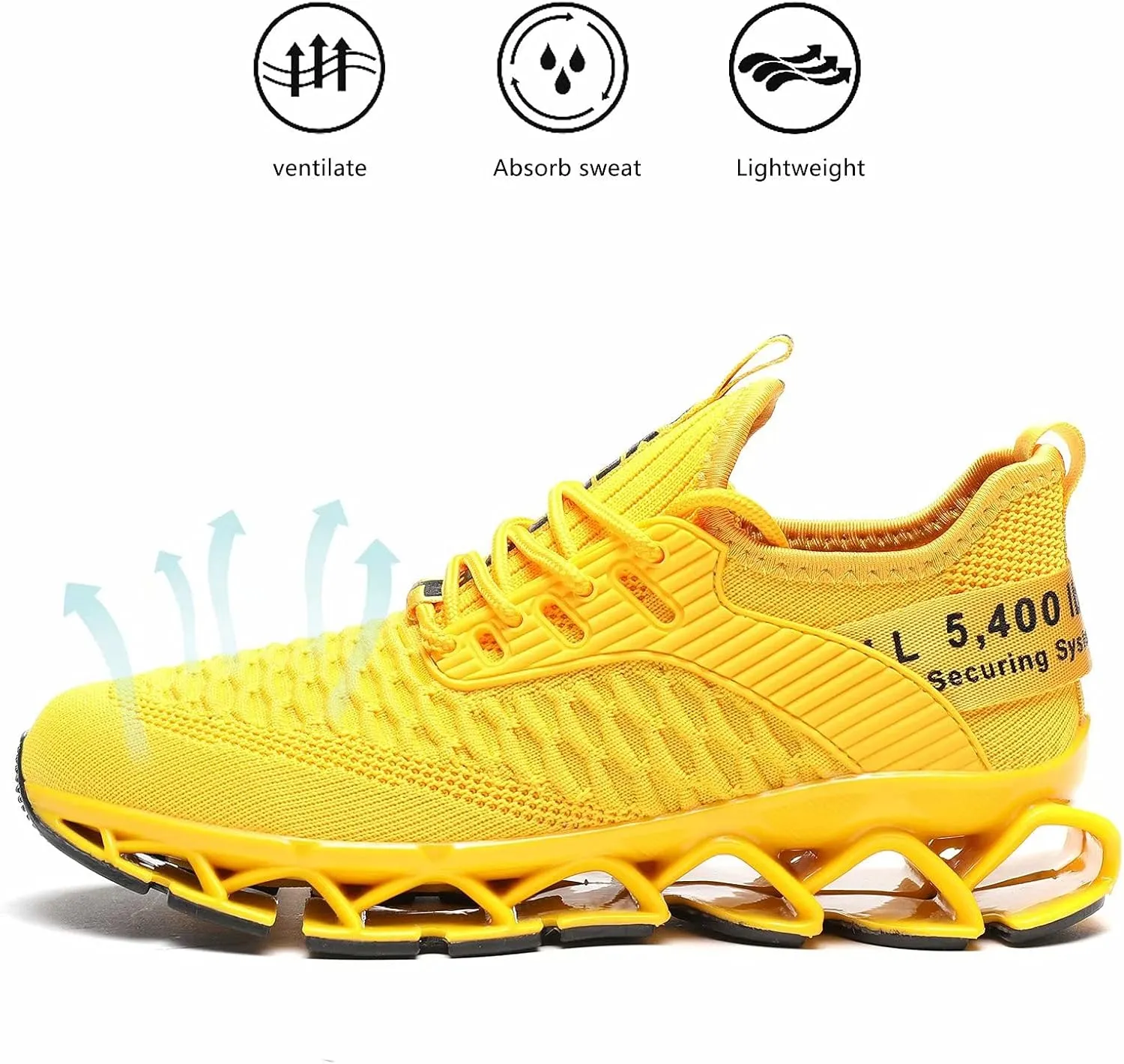 Womens Running Shoes Blade Tennis Walking Fashion Sneakers Breathable Non Slip Gym Sports Work Trainers