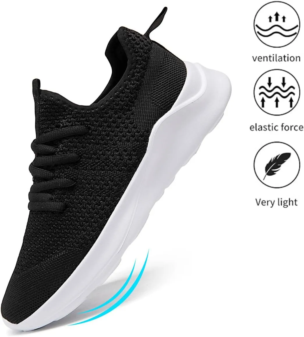Womens Running Shoes Lightweight Comfortable Walking Fashion Gym Sneakers Non Slip Workout Tennis Shoes