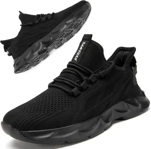 Womens Running Shoes Lightweight Tennis Shoes Gym Workout Fashion Sneakers Non Slip Breathable Athletic Walking Sneakers