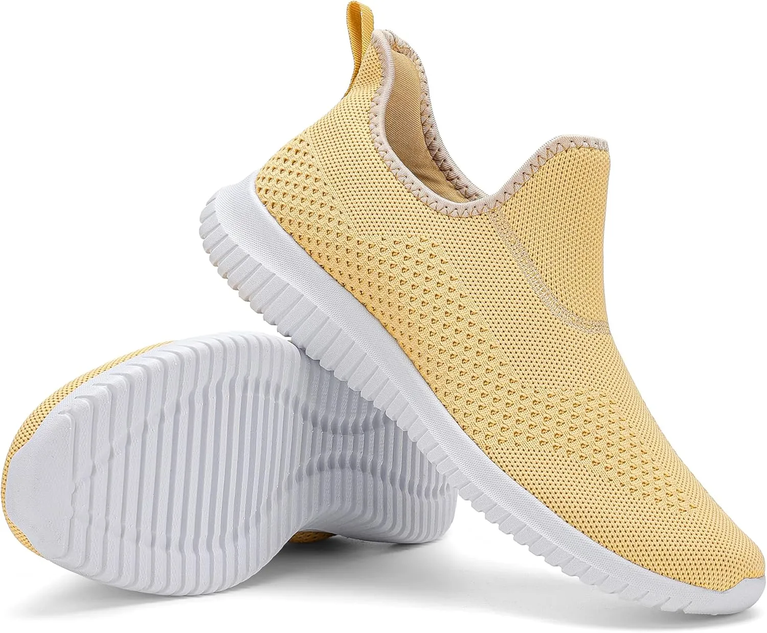 Women's Slip On Comfort Walking Shoes Ultra Lightweight Breathable Running Tennis Athletic Gym Workout Non Slip Athletic Fashion Sneakers