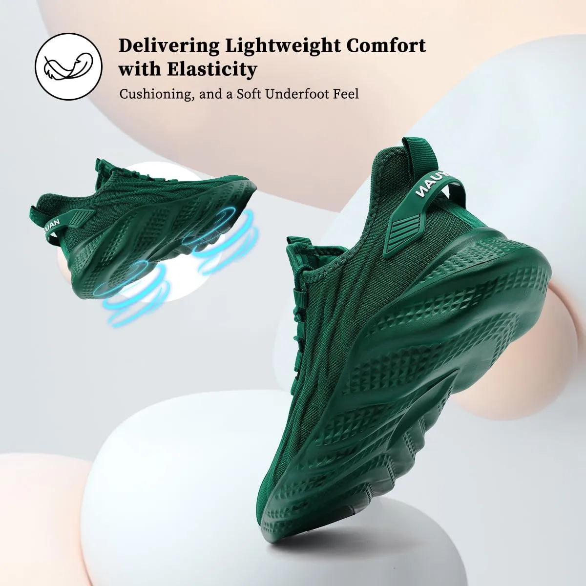 Women's Slip on Walking Shoes Lightweight Casual Tennis Sneakers Workout Breathable Running Shoes Comfortable Fashion Athletic Sports Gym Sneakers