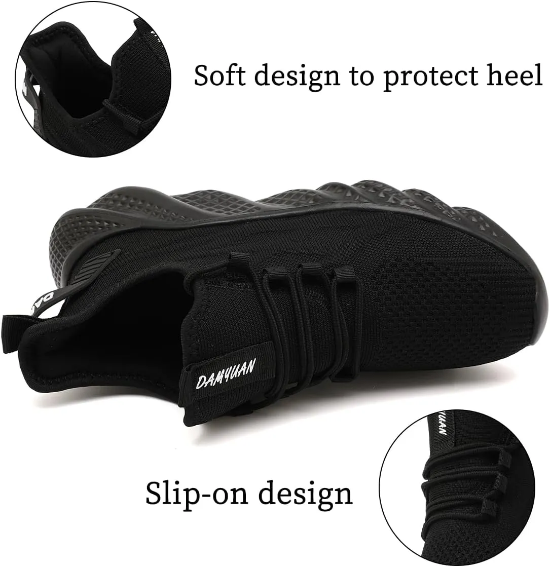 Women's Slip on Walking Shoes Lightweight Casual Tennis Sneakers Workout Breathable Running Shoes Comfortable Fashion Athletic Sports Gym Sneakers