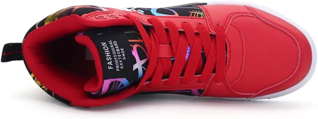 Women's Trendy High Top Skate Sneakers