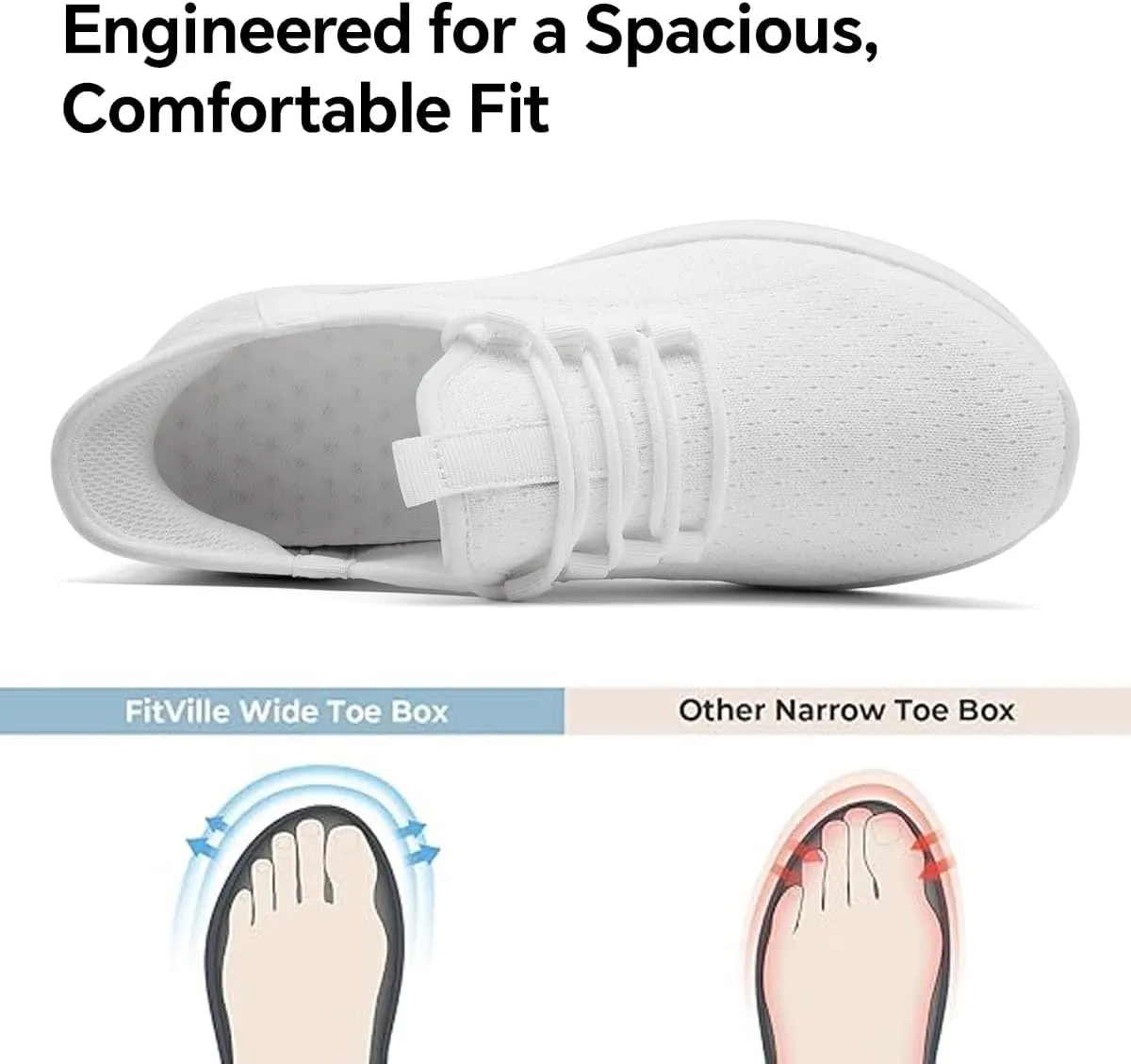 Women's Walking Shoes Casual Tennis Slip On Sneakers Lightweight Comfortable Fashion Shoes for Women