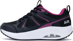 Women's Walking Shoes with Arch Support Plantar Fasciitis Air Tennis Sneakers for Gym Workout