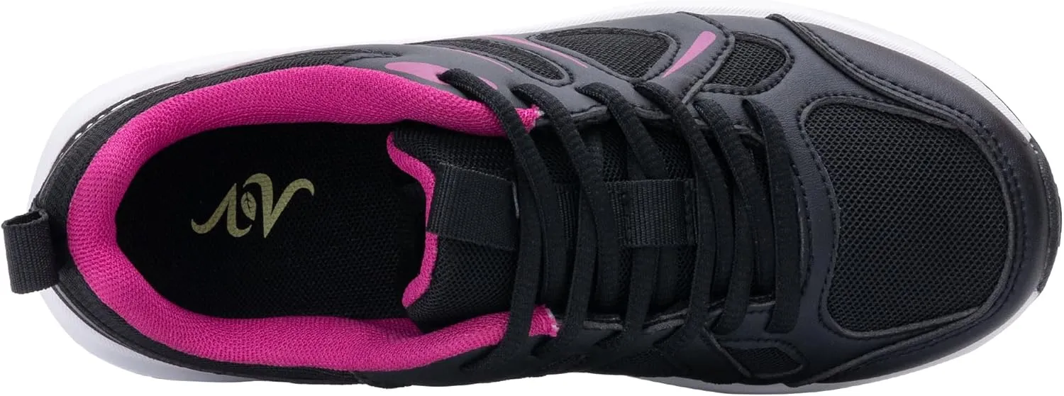 Women's Walking Shoes with Arch Support Plantar Fasciitis Air Tennis Sneakers for Gym Workout