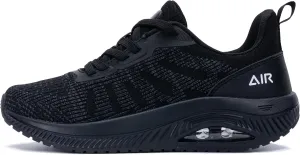 Women's Walking Shoes with Arch Support Plantar Fasciitis Air Tennis Sneakers for Gym Workout