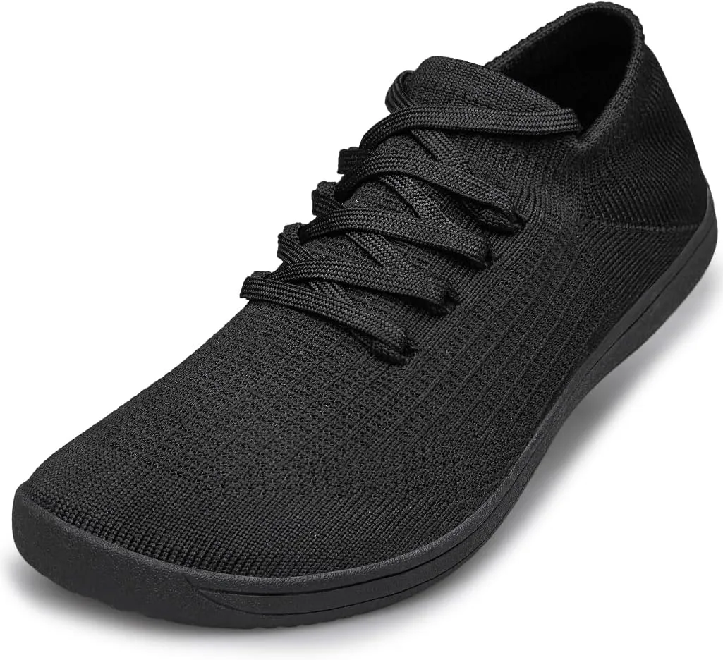 Womens Wide Toe Walking Shoes Minimalist Barefoot Shoes Zero Drop Sole Non Slip Comfortable Lightweight Wide Width Sneakers