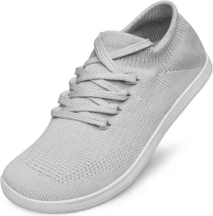Womens Wide Toe Walking Shoes Minimalist Barefoot Shoes Zero Drop Sole Non Slip Comfortable Lightweight Wide Width Sneakers
