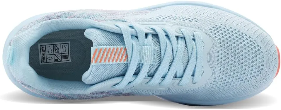 WONESION Women's Non Slip Walking Running Shoes Lightweight Athletic Tennis Sport Fashion Sneakers for Gym Work Nursing