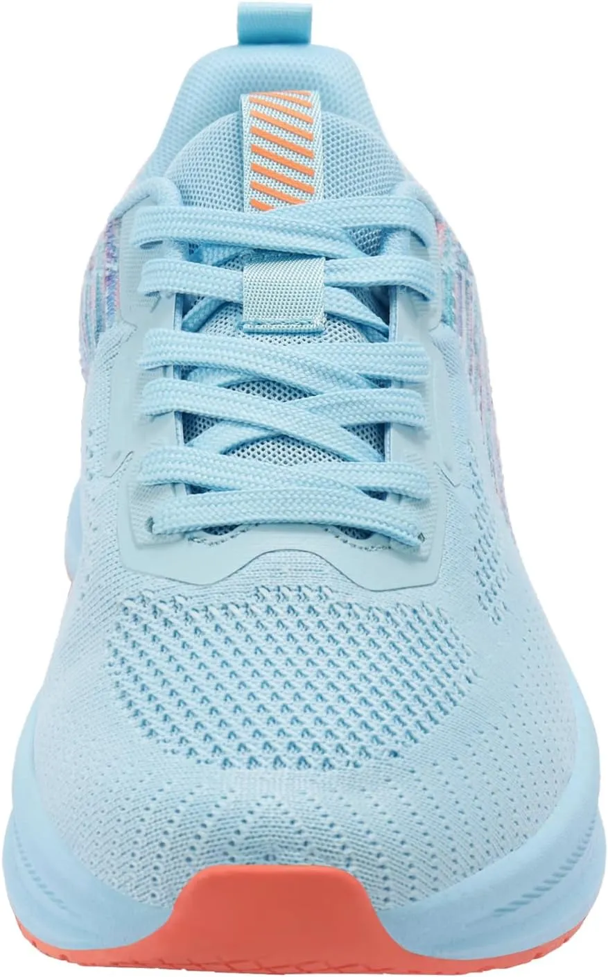 WONESION Women's Non Slip Walking Running Shoes Lightweight Athletic Tennis Sport Fashion Sneakers for Gym Work Nursing
