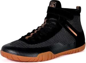 Wrestling Shoes Men Boxing Shoe Fitness Sneakers Zero Drop Sole