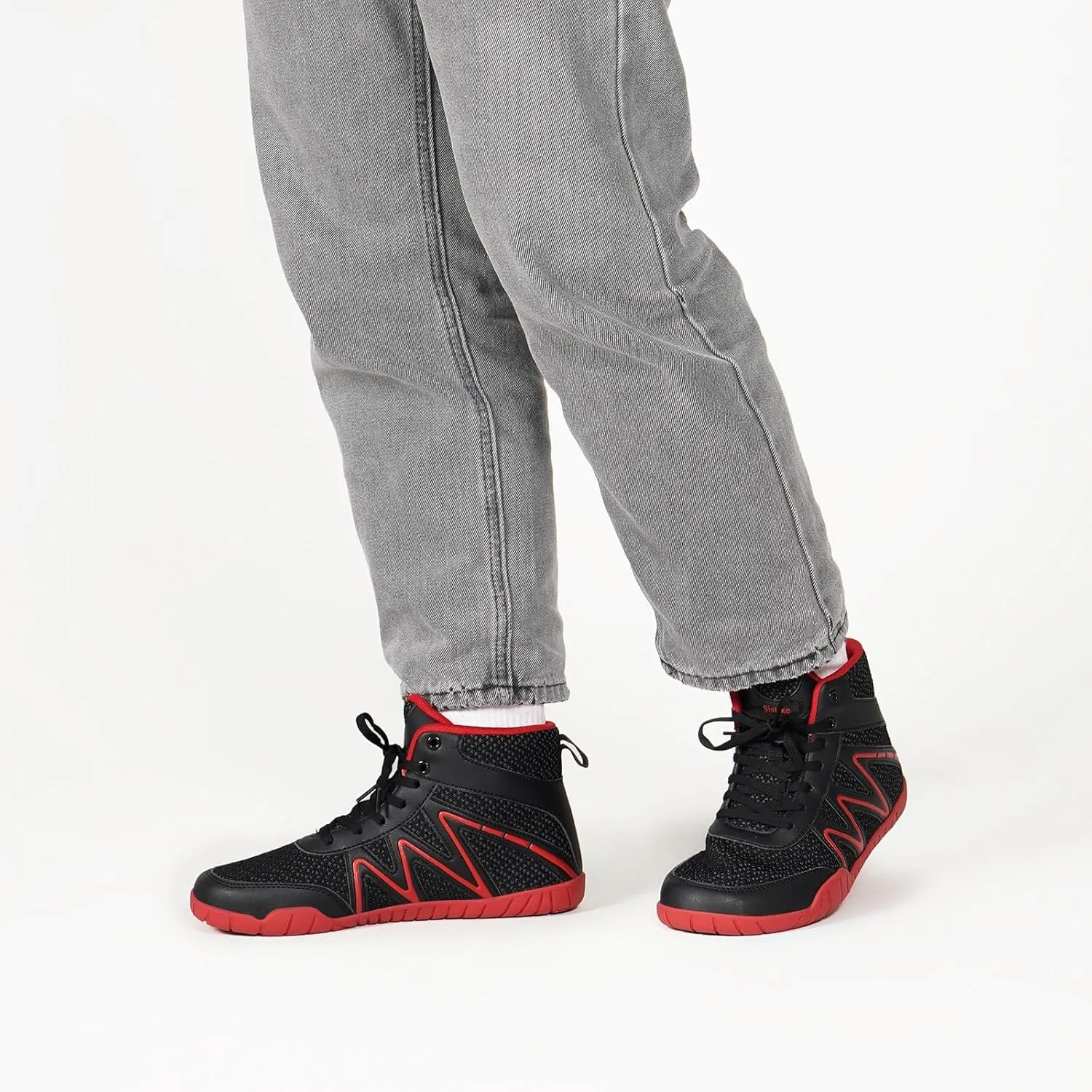 Wrestling Shoes Mens Boxing Shoe Fitness Sneakers Zero Drop Sole