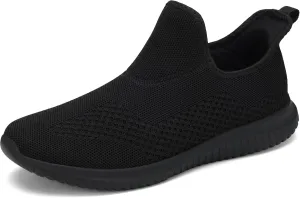 WXQ Men's Minimalist Walking Shoes Comfort Ultra Lightweight Breathable Running Tennis Athletic Gym Workout Non Slip Athletic Fashion Sneakers