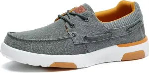XPACS Men's Orthopedic Comfy Slippers, Stylish Arch Support Casual Shoes for Plantar Fasciitis Recovery, Non Slip Canvas Shoes for Heel and Foot Pain Relief