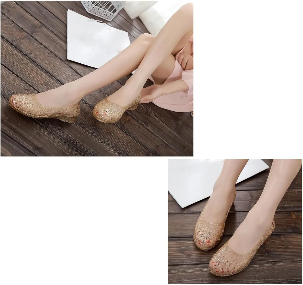 xsby Womens Fashion Jelly Sandals Shoes