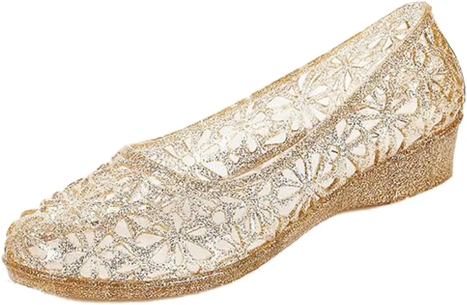 xsby Womens Fashion Jelly Sandals Shoes