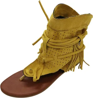 Yoga Sandals for Women Girls Roman Tassel Beach Shoes Bohemian Retro Women Boots Sandals Women's Sandals