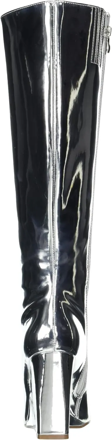 YOKI Women's Heel Knee High Boot