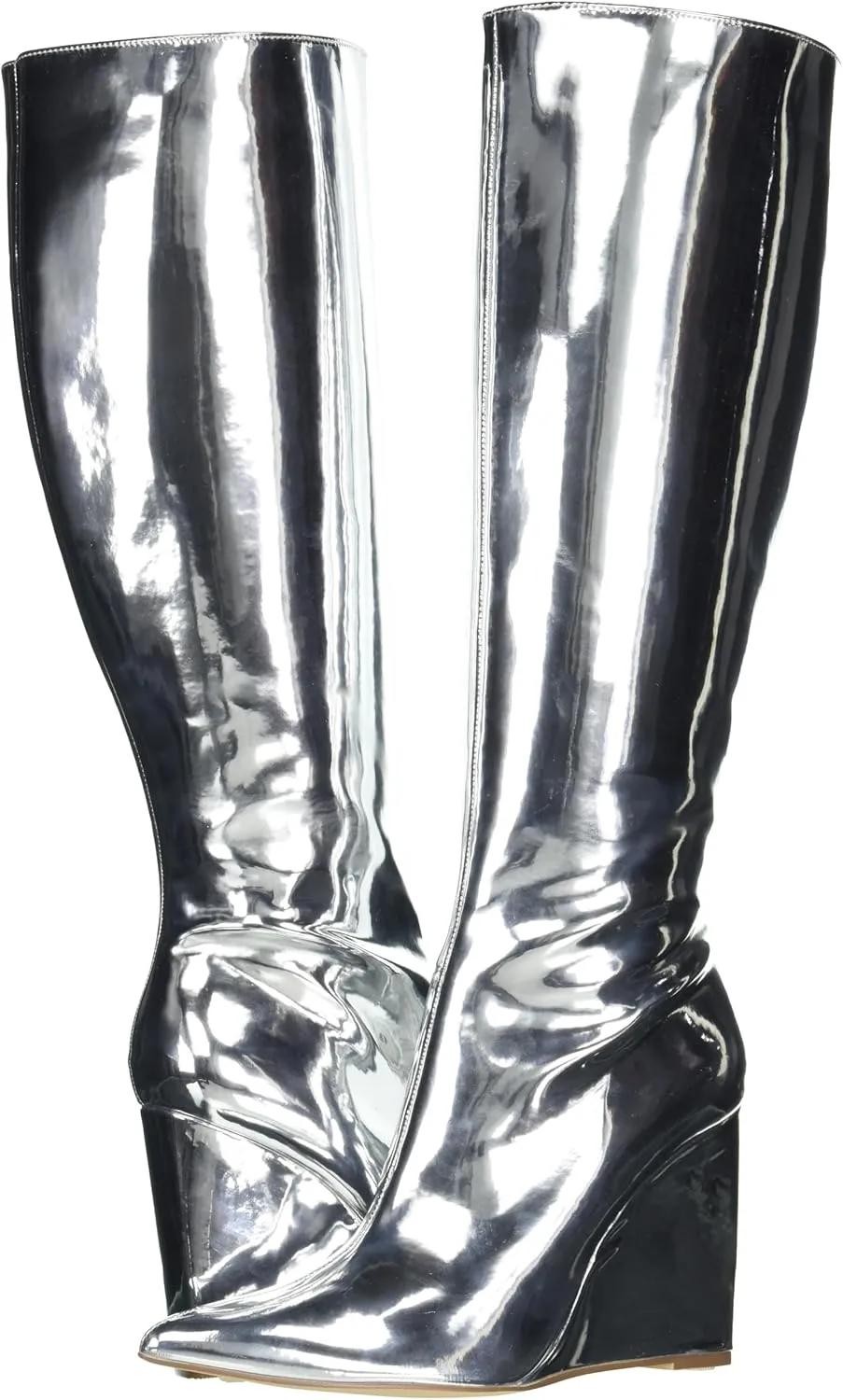 YOKI Women's Heel Knee High Boot