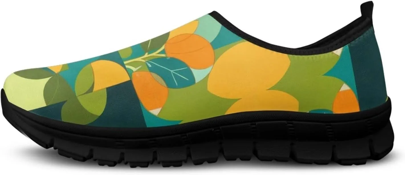 Ystardream Comfortable Shoes for Women Dressy Low Heel Slip On Sneakers