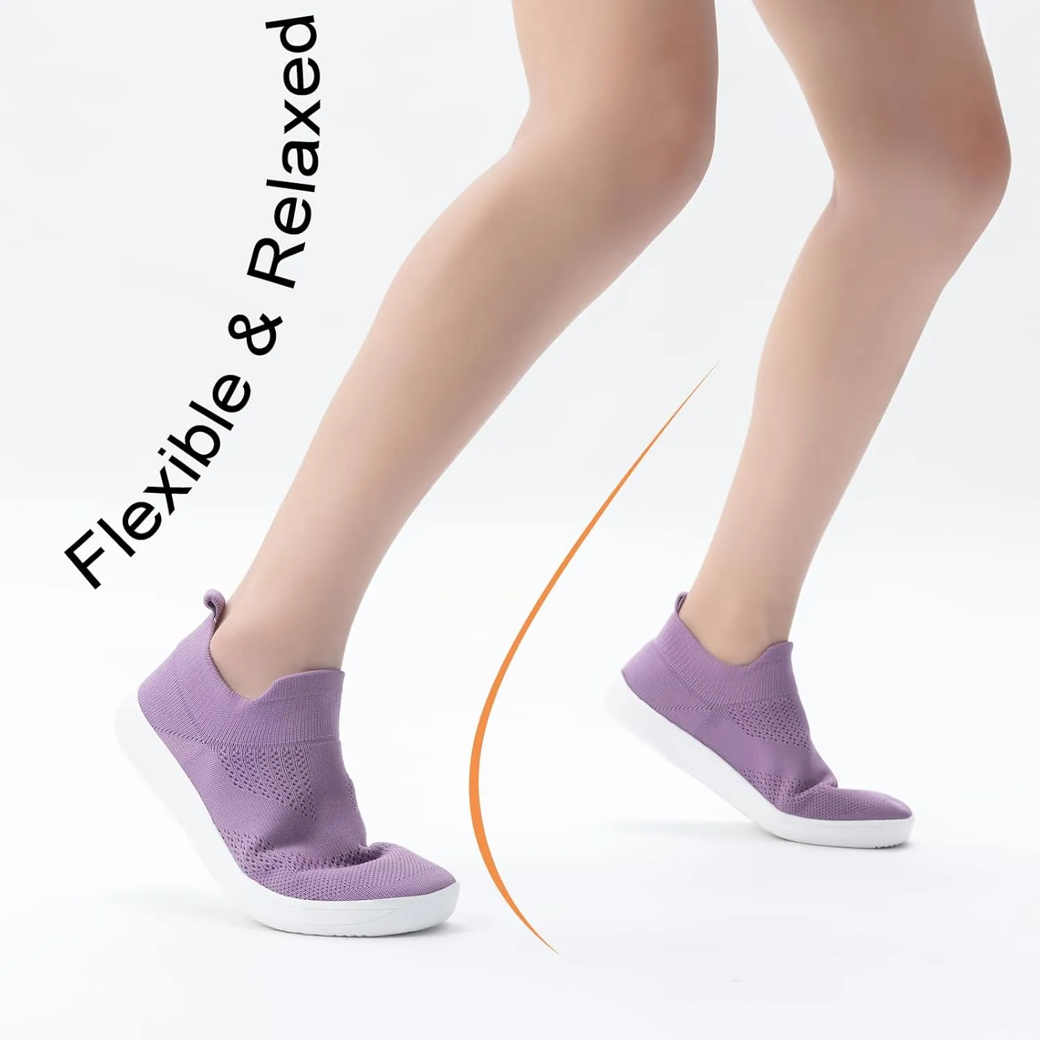 ZYEN Wide Toe Box Shoes Women Wide Width Sneakers Zero Drop Minimalist Barefoot Shoes Comfort Non-Slip Wide Running Walking Shoes